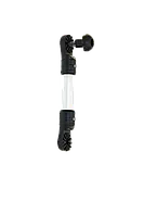 Удлинитель длиной 205 мм и диаметром алюминиевой трубы 25 мм (244х63х39 мм, черный/алюминий) Ex225