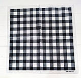 Бандана на голову косинка бавовняна хустка  різнокольоровий. Оптом, фото 5