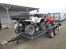 Причіп для квадроциклів двовісний "Старконь" (на 2 квадроцикла)