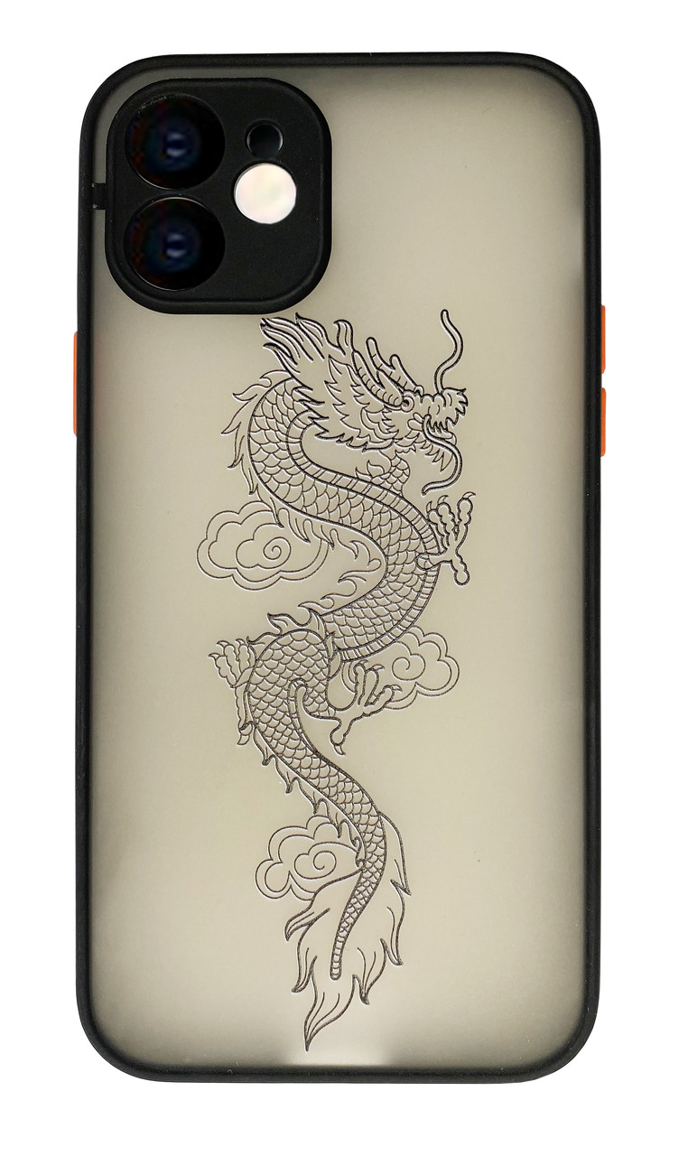 Чохол Протиударний для iPhone 12 (05) Dragon дракон