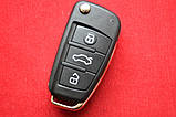 Викидний ключ Chevrolet, Lanos, Sens, Ваз тип брелока AUDI A6, фото 2