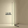 Угловой напольный светильник RGB торшер, 140 см, фото 10
