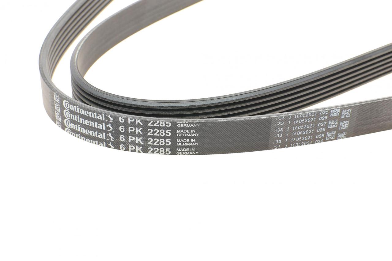 Ремінь генератора MB Sprinter 906, Vito 639 2.2 CDI 2003-2010 (+AC) (OM646) — Contitech (Німеччина) — 6PK2285