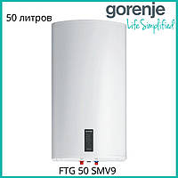 Водонагрівач GORENJE FTG 50 SMV9 плоский SMART, мокрий ТЕН