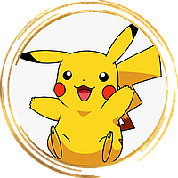Пикачу 2  Вафельная картинка