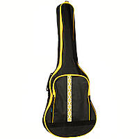 Чехол для классической гитары HZA-СG 39YW с желтым орнаментом