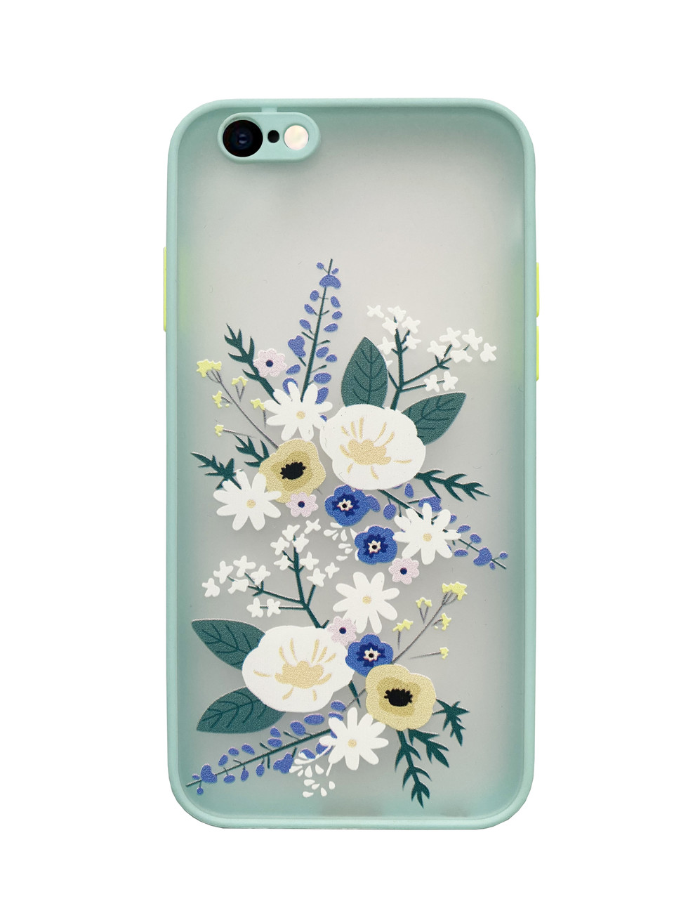 Чохол Протиударний для iPhone 6/6s (01) Flowers квіти