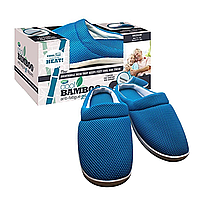 Бамбуковые домашние тапочки Cool Bamboo Anti Fatigue Gel Slippers