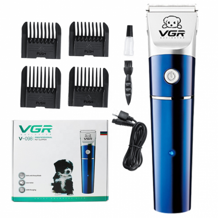 Професійна машинка для стриження тварин VGR V-098