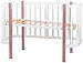 Ліжко Babyroom Місяць (120x60) білий - капучіно, фото 4