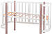 Ліжко Babyroom Місяць (120x60) білий - капучіно, фото 5