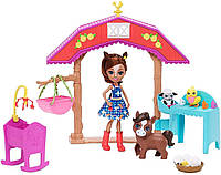 Игровой набор Enchantimals детский сад для зверей Barnyard Nursery Playset with Haydie Horse Doll