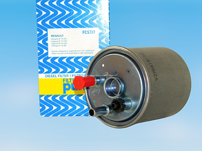 Паливний фільтр (без отвору під нагрівач) Renault Kangoo II / PURFLUX FCS727