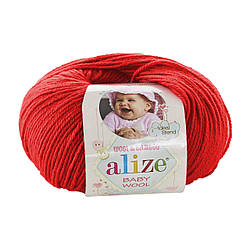 Alize Baby wool (Алізе Бебі вул) 56 дитяча пряжа