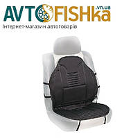Накидка с подогревом сиденья+спинка низкая черная 12В, 48Вт, переключ. 3 режима, 100х50см Vitol