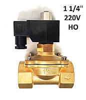 1 1/4 дюйма нормально открытый 220V соленоидный электромагнитный клапан для воды газа масла IMA