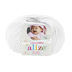 Alize Baby wool (Алізе Бебі вул) 55 дитяча пряжа