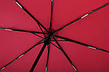 Бордовий зонтик з рюшами Три Слона ( повний автомат ) арт. L3818-16, фото 4