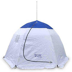 Намет Fly Cat Winner Tent - Sfera - 280x240x165 см, Білий + синій