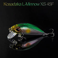 Воблер Kosadaka L-Minnow XS 45F GT