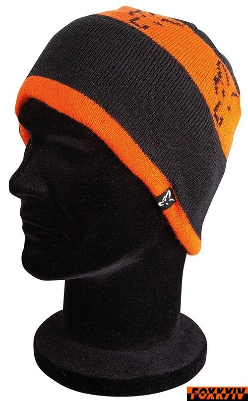 Шапка Fox, CPR993, Black / Orange - Beanie