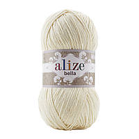 Alize Bella 100 (Ализе Белла 100) кремовый №01