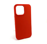Чехол на iPhone 13 Pro накладка бампер Silicone Case Full силиконовый original красный Red