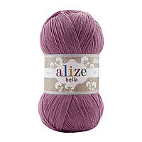 Alize Bella 100 (Ализе Белла 100) темная роза №440