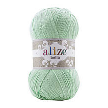 Alize Bella 100 (Ализе Белла 100) зеленая мята №266