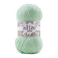 Alize Bella 100 (Ализе Белла 100) зеленая мята №266