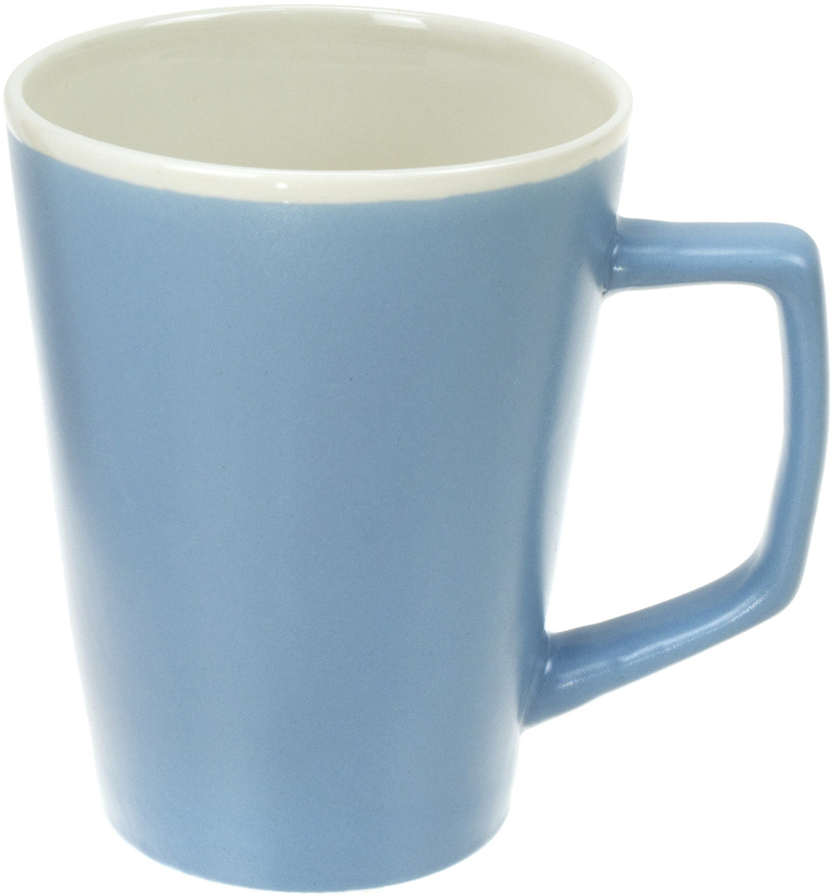 Чашка керам. 400мл "N Bone" (латте) RX-N20059-light blue №70017001/Галерея/(12)(48)