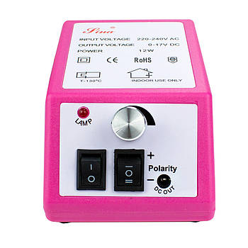 Фрезер для манікюру Lina Mercedes 20 Вт 20000 об./хв — манікюрний апарат для нігтів, машинка для гель-лаку Лина