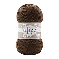 Alize Bella 100 (Ализе Белла 100) коричневый №222
