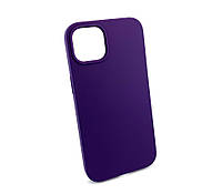 Чехол на iPhone 13 накладка бампер Silicone Case Full силиконовый original фиолетовый violet