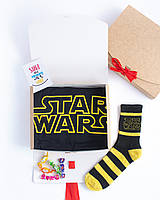 Подарочный набор мужской. Футболка с принтом "Star Wars", носки с принтом "Star Wars" 2XL