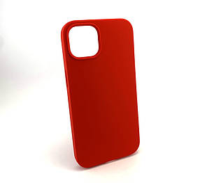 Чохол на iPhone 13 накладка на бампер Silicone Case Full силіконовий original red червоний