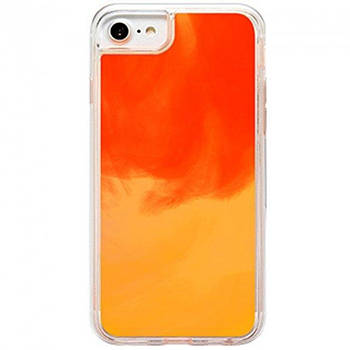 Чохол неоновий пісок для iPhone 6 Plus/6s Plus (01) Orange жовтогарячий