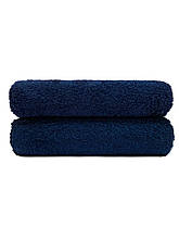 Комплект махрових рушників  Синій темний