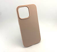 Чехол на iPhone 13 Pro накладка бампер Silicone Case Full силиконовый original бежевый
