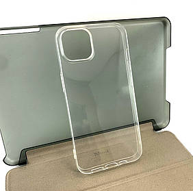 Чохол на iPhone 13 накладка на бампер Ultra Thin силіконовий тонкий прозорий