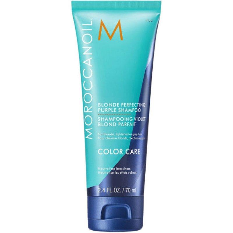 Тонувальний шампунь для волосся з фіолетовим пігментом Moroccanoil Blonde Perfecting Purple Shampoo, 200 мл