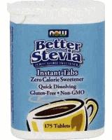 Экстракт листьев стевии Now Foods Better Stevia Instant Tabs 175 tabs