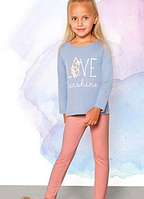 Дитячі штани лосини, легінси персикові Lupilu