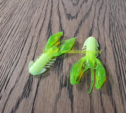 Силіконова приманка Raider ( рак) 2,5" колір 25/8, фото 2