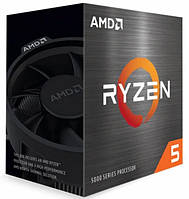 Процесор Процесор AMD sAM4 Ryzen 5 5600G  6C/12T, 3.9-4.4GHz, 65Вт  BOX  (Radeon™ Graphics) (код 124193)