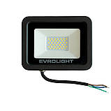 Прожектор світлодіодний EVROLIGHT FM-01-30 30W 6400K, фото 3