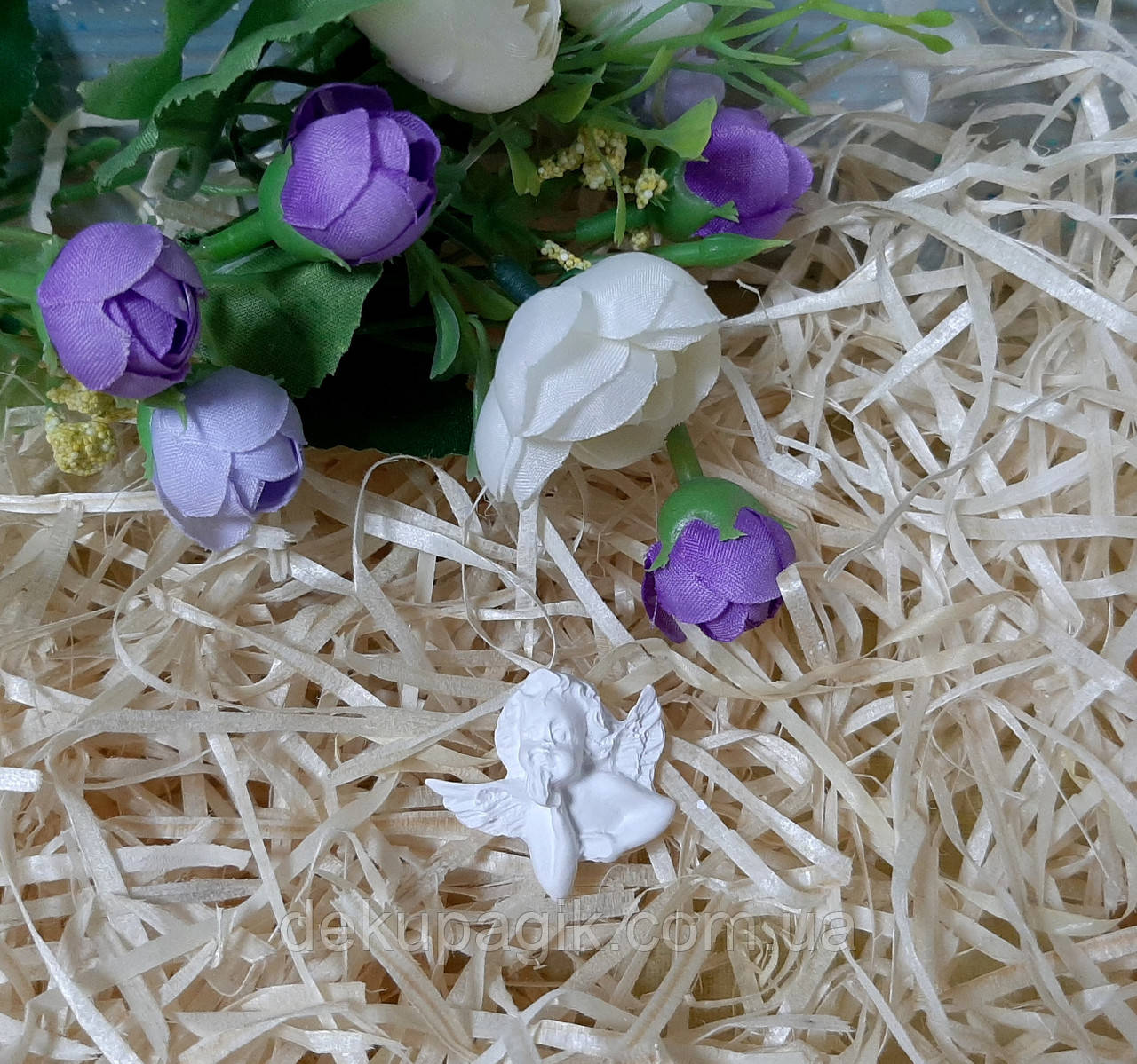 Гіпсова фігурка Янголятко 3см (ГА-014), фото 1