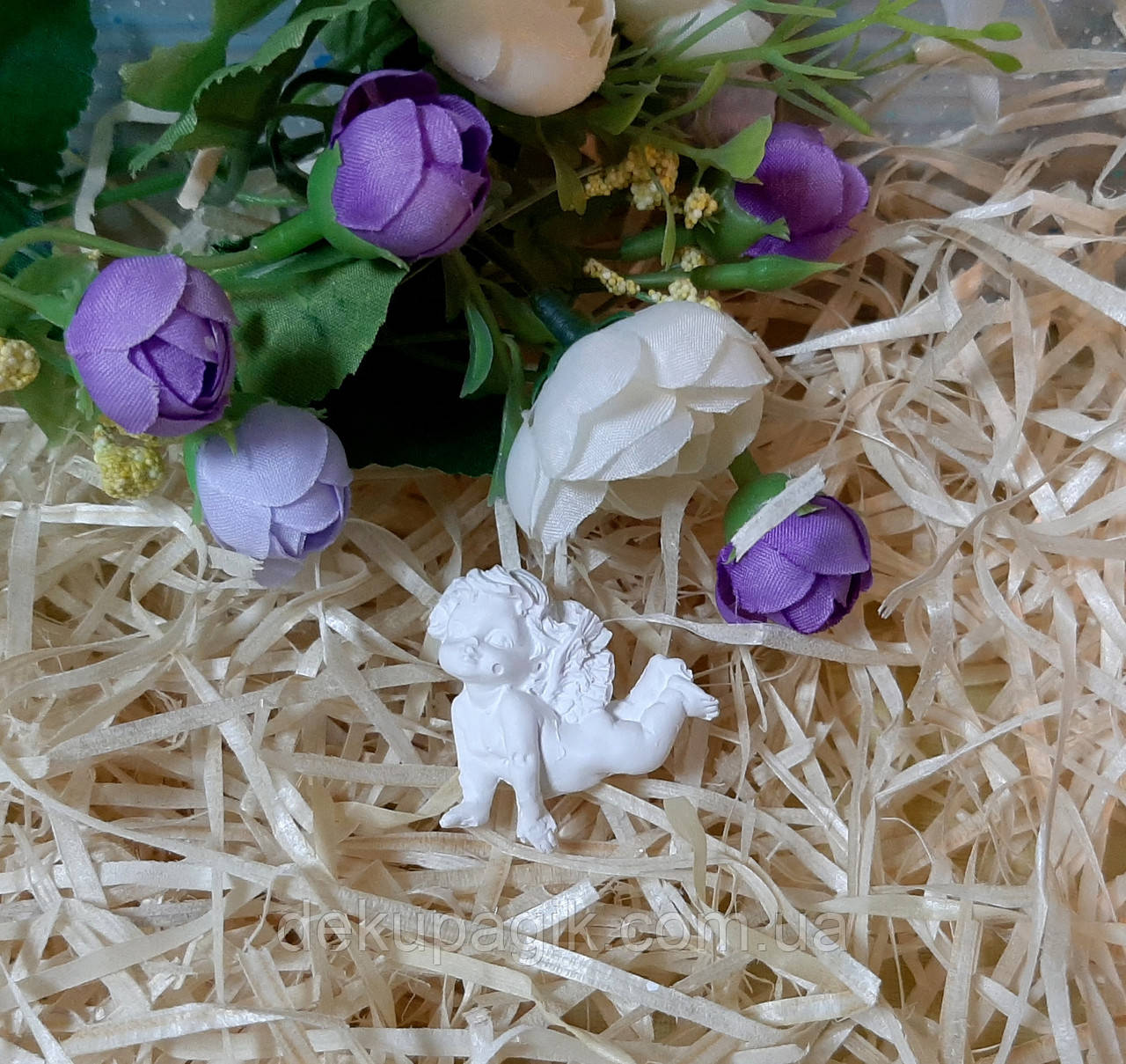 Гіпсова фігурка Янголятко 3,5 см (ГА-009), фото 1