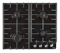 Газова варильна поверхня емаль HSF640-F2, CS (BK) чорна емаль