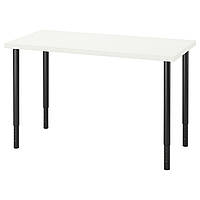 Письменный стол IKEA LAGKAPTEN / OLOV 120x60 см белый, черный 194.167.73